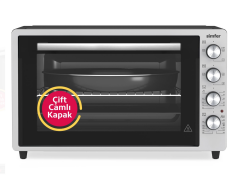Simfer 7033 70Litre Inox Gri Midi Fırın Turbo
