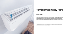 Samsung Premium AR24TSHZHWK/SK A++ 24000 BTU Inverter Duvar Tipi Klima