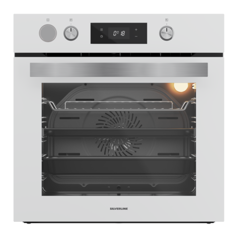 SILVERLINE BO65P4W01 BEYAZ ANKASTRE FIRIN