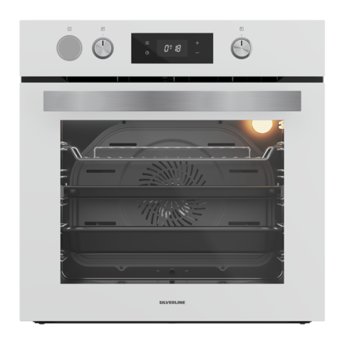 SILVERLINE BO65P4W01 BEYAZ ANKASTRE FIRIN