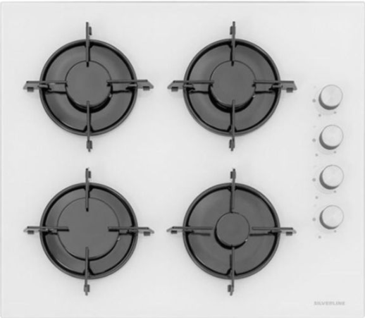 SILVERLINE CS5349 W ANKASTRE BEYAZ OCAK