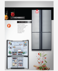 Sharp SJ-EX820F-SL Gardırop Tipi No-Frost Buzdolabı