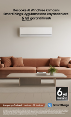 Samsung WindFree Premium AR60F12C1KW/SK A++ 12000 BTU Inverter Duvar Tipi Klima