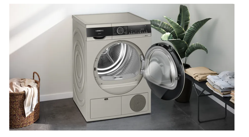 SIEMENS WQ41G20TTR Q300 Isı Pompalı Kurutma Makinesi 9 kg Silver