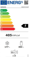 Samsung RB56TS754WW/TR Kombi No-Frost Buzdolabı
