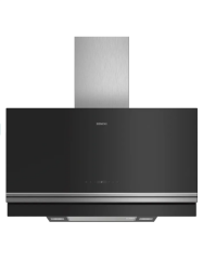 SIEMENS LC97FVP60 iQ700 Duvar Tipi Davlumbaz 90 cm Siyah Cam