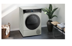 SIEMENS WQ45B2AXTR iQ700 Isı Pompalı Kurutma Makinesi 9 kg Gümüş