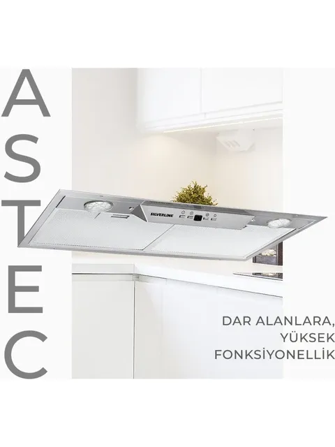 Silverline 1170 ASTEC 60 cm Inox Aspiratör