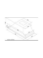 Silverline 1170 ASTEC 60 cm Inox Aspiratör
