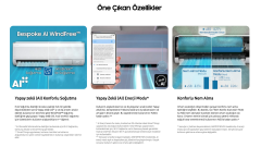 SAMSUNG AR60F18C1KW/SK 18000 BTU KLİMA