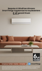 Samsung WindFree Premium AR60F18C1KW/SK A++ 18000 BTU Inverter Duvar Tipi Klima