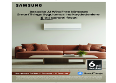 Samsung WindFree Premium AR60F18C1KW/SK A++ 18000 BTU Inverter Duvar Tipi Klima  6 YIL GARANTİ HEDİYE