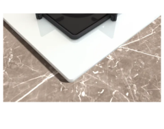 SIEMENS EO7C2PP30O iQ300 Gazlı Ocak 67 cm Sert cam, Beyaz