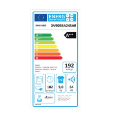Samsung DV90BBA245ABAH 9 kg Çamaşır Kurutma Makinesi