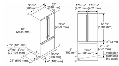 SIEMENS CI36TP02 ANKASTRE BUZDOLABI