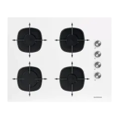 SILVERLINE CS5700E7W01 DOĞAL GAZLI BEYAZ ANKASTRE OCAK