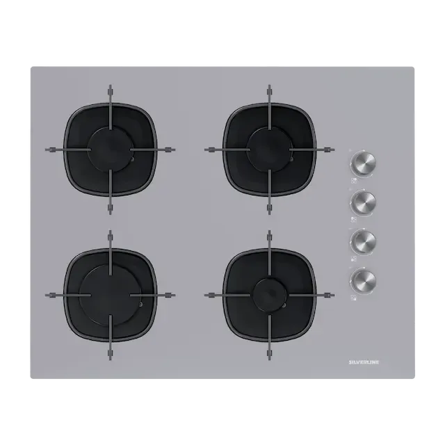 SILVERLINE CS5700E7S01 DOĞAL GAZLI GRİ ANKASTRE OCAK