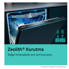 Siemens SN57ZS82DT 8 Programlı Ankastre Bulaşık Makinesi
