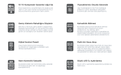 Uğur UES 635 D2K NF DGT R65 Çift Kapılı No Frost Buzdolabı