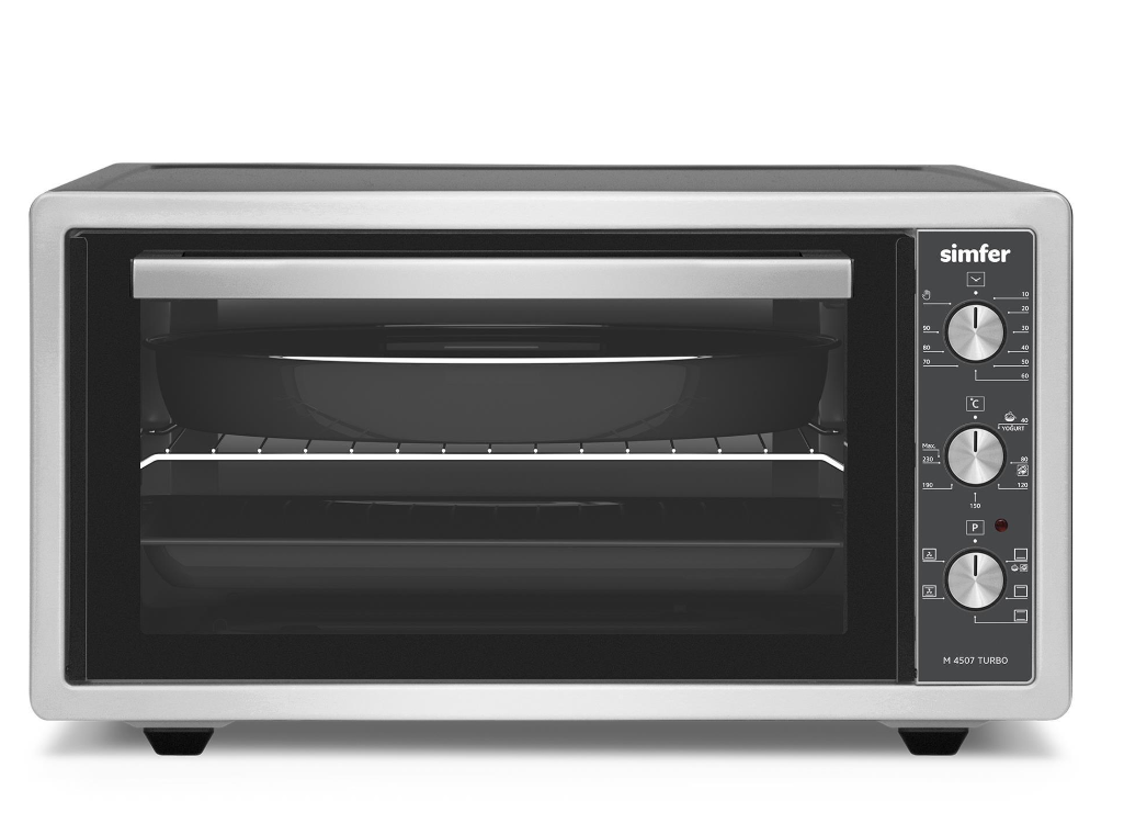 Simfer 4507 Turbo 45 lt Inox Midi Fırın