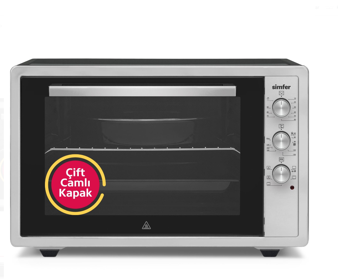 Simfer 7003 Turbo 70 lt Inox Midi Fırın