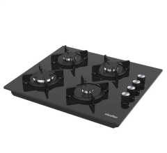 Simfer 3046 Siyah Klasik Set üstü Cam Ocak