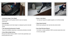 SIEMENS VSM120B DİKEY SÜPÜRGE