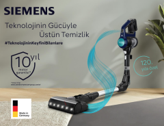 SIEMENS VSM120HYG DİKEY SÜPÜRGE