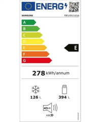 Samsung RB52DS33ESA Kombi Tipi No Frost Buzdolabı