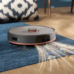 Philips HomeRun 5000 Serisi XU5100/10 Siyah Çöp İstasyonlu Akıllı Robot Süpürge