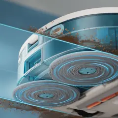 Philips HomeRun 5000 Serisi XU5100/20 Beyaz Çöp İstasyonlu Akıllı Robot Süpürge