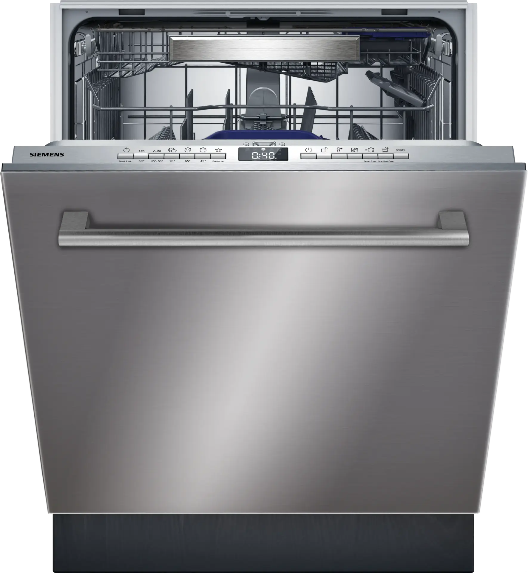 Sıemens SN45EY01NT  iQ500 Gri Tezgah Altı Bulaşık Makinesi 60 cm