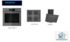 Sıemens Antrasit Gri Ankastre Set