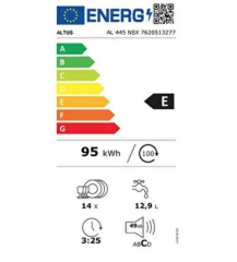 Altus AL 445 NSX 5 Programlı Bulaşık Makinesi