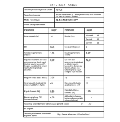 Altus AL 445 NSX 5 Programlı Bulaşık Makinesi