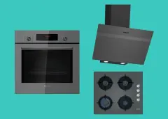 Sıemens Antrasit Gri Ankastre Set