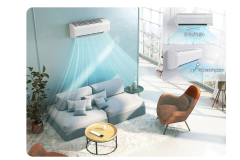 Samsung WindFree Premium Black AR70F18C1DB/SK A++ 18000 BTU Inverter Duvar Tipi Klima