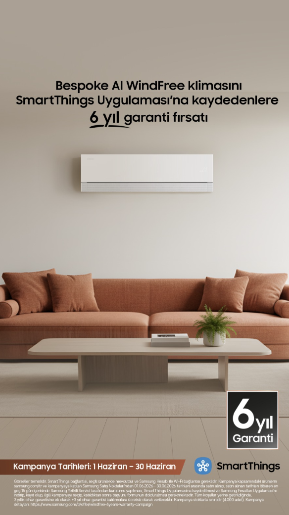 Samsung WindFree Premium Black AR70F24C1DB/SK A++ 24000 BTU Inverter Duvar Tipi Klima 6 YIL GARANTİ