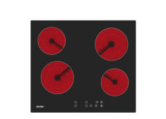 Simfer 3970 Siyah Vitroseramik Ankastre Ocak