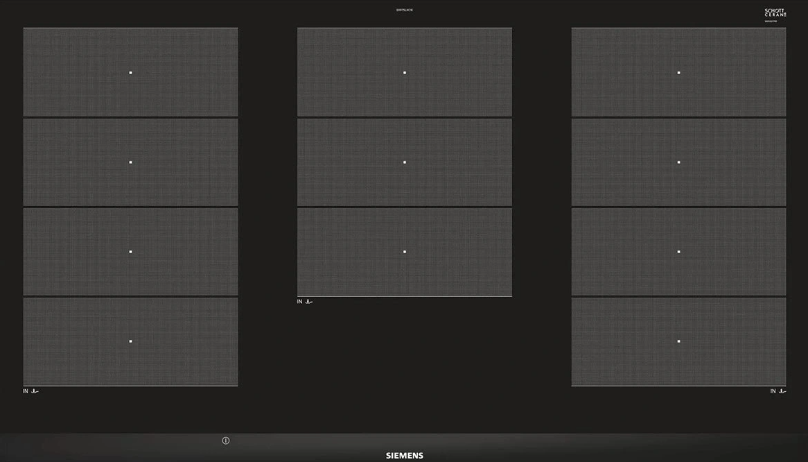 Siemens EX975LXC1E Siyah Seramik İndüksiyonlu Ankastre Ocak
