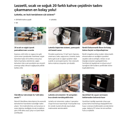 Philips 5500 Serisi LatteGo EP5544/80 Tam Otomatik Espresso Makinesi