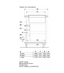 Siemens EX875LX67E Davlumbazlı İndüksiyonlu Ankastre Ocak