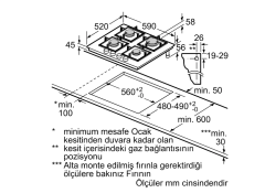 Siemens iQ300 EN6B2NP40O Ankastre Ocak