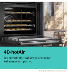 Siemens HS736G1B2 İQ700 Siyah Ankastre Fırın