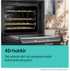 Siemens HR776G3B1 Siyah Ankastre Fırın