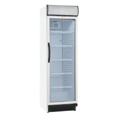 USS 374 DTKL UĞUR CAM TEK KAPILI SOĞUTUCU SİYAH GÖVDE