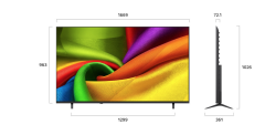 LG 75NU8E0B3LA NANO UHD AI NU8E 4K 60Hz VRR Smart TV webOS26