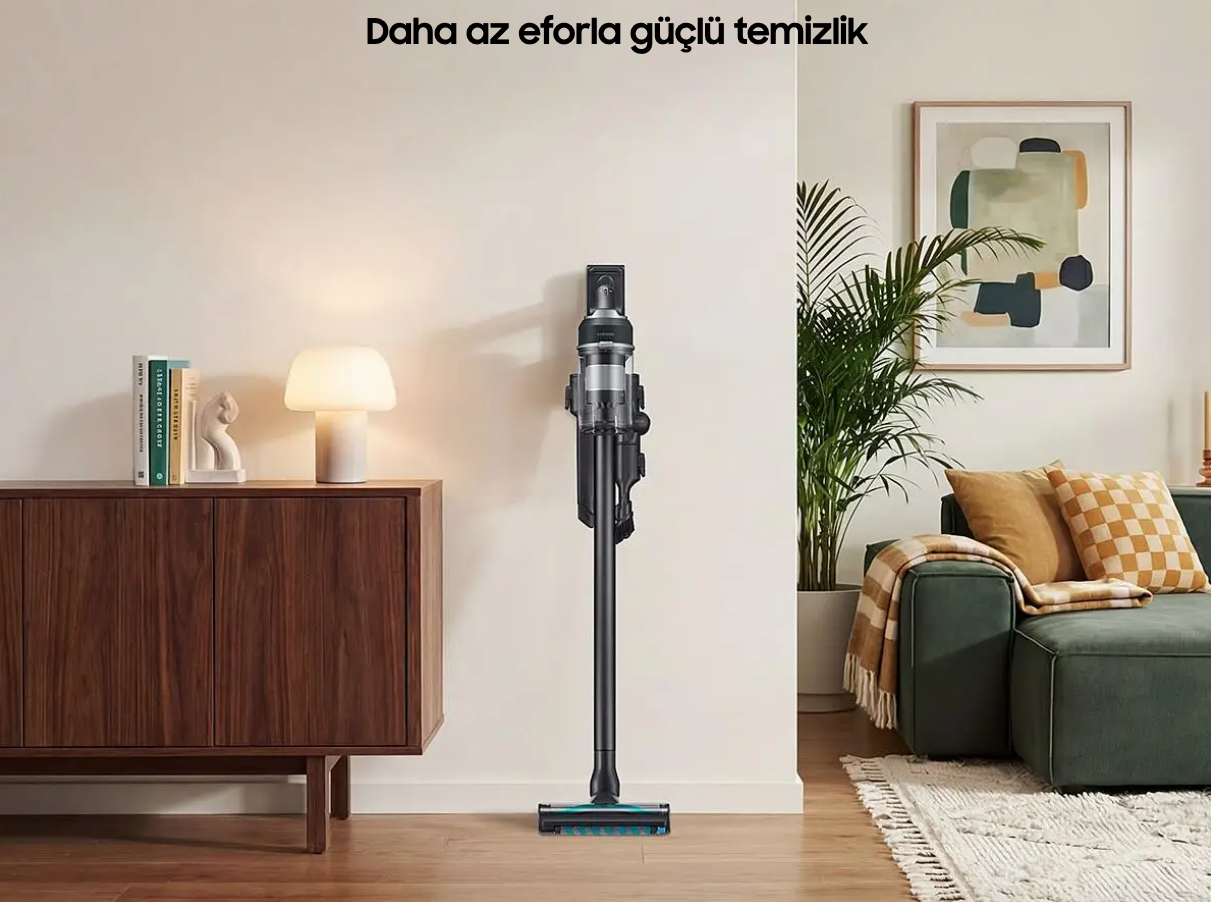 Samsung Jet 85S Pet VS70H25WLG/TR Şarjlı Dikey Süpürge