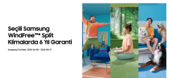SAMSUNG AR24BXFCMWK BTU WİNDFREE - WİFİ
