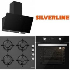 SILVERLİNE SOHO SİYAH ELİTE  SET